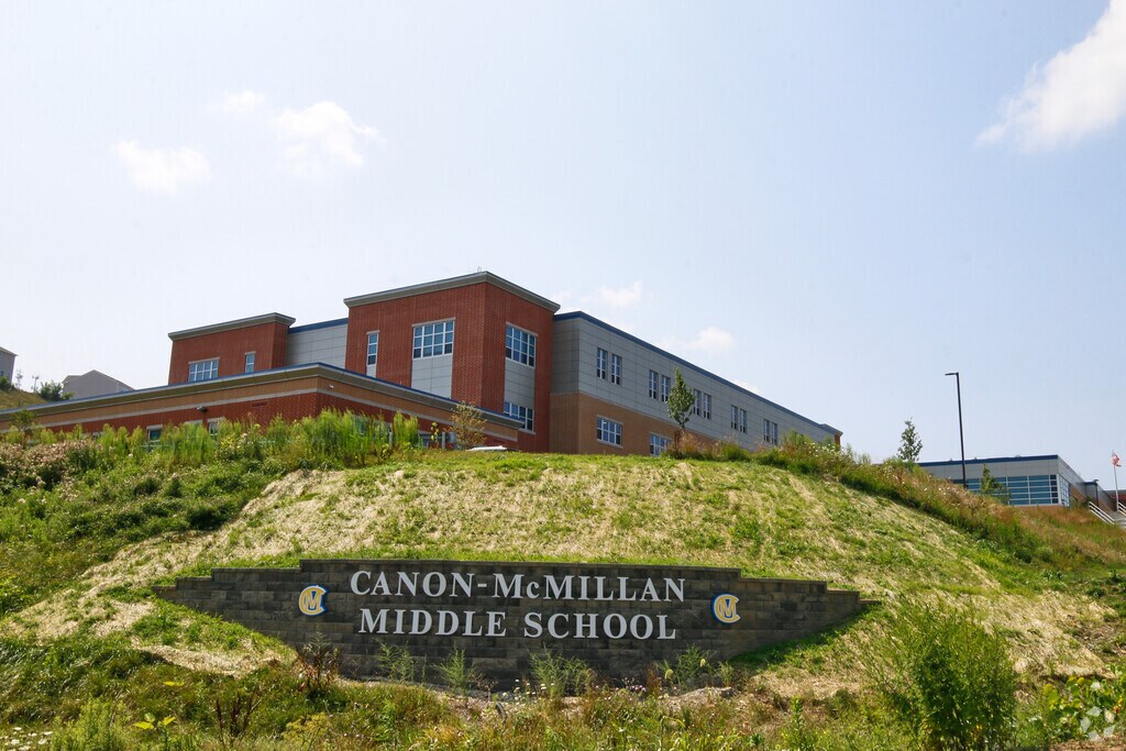 Canonsburg Middle School's new state-of-the-art campus first welcomed students in 2023.