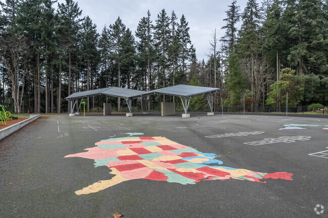 Madrona K-8 School play area.