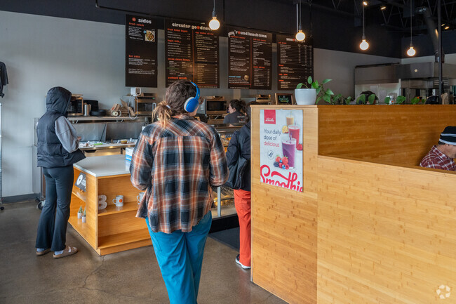 Enjoy coffee and a bagel at one of the several coffee shops in West Hazel Dell.