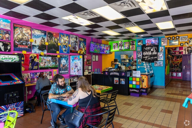 Up in Scoops boasts its retro decor and offers delicious gelato and ice cream in Buffalo.