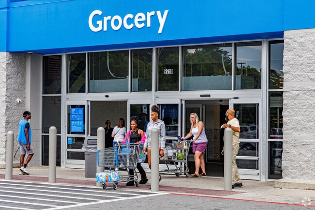 Oak View residents can restock their pantry at Walmart on North Main Street.