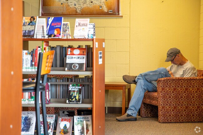 The West Fargo Public Library is just a short drive from Eagle Run.