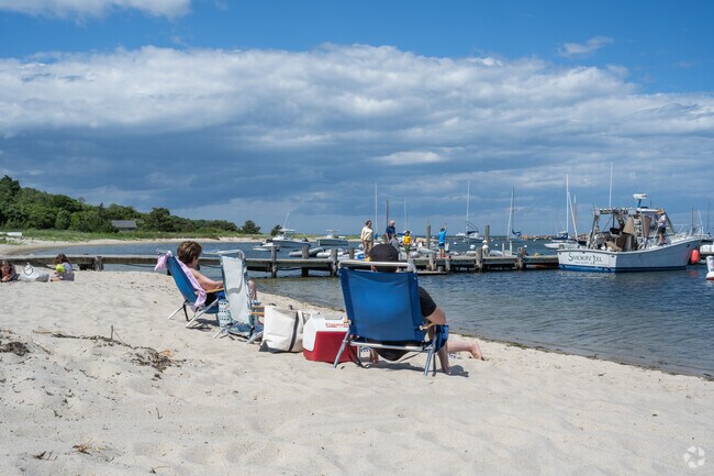 Soak up the sun and relax on Owen Park Beach in Vineyard Haven.