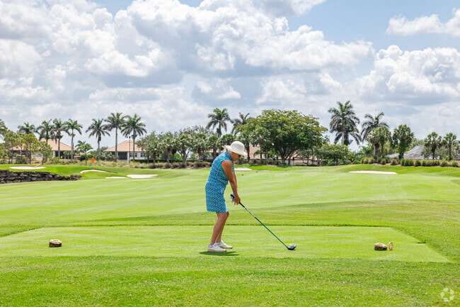 Golfers love playing a round just steps from their home at The Quarry Golf Club.