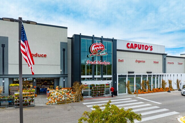 Caputo's is a well-known neighborhood grocery store near Novak Park.