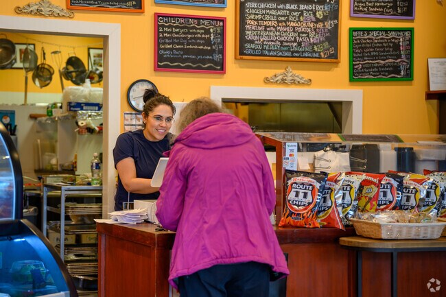 Stop in at Roseina's in Fort Hunt for a cup of delicious chicken noodle soup.
