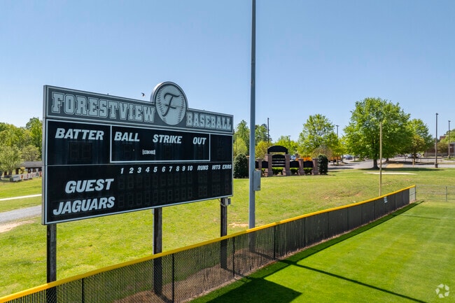 The baseball athletic complex at Forestview High School is a sight to behold.