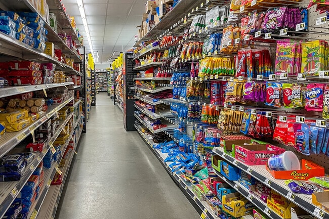 Dollar General in Pemberton Township has some grocery staples.