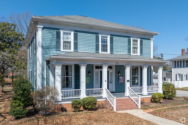 Historic examples of classical architecture are found throughout downtown Clinton.