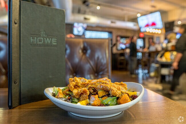 The Howe Daily Kitchen and Bar is a local restaurant for residents.