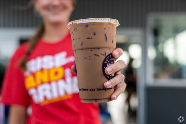 Get your morning caffeine at Seven Brew in Rockwood.