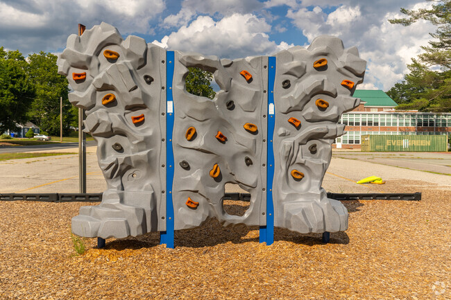 Dr. H.O. Smith Elementary School has unique playground equipment.