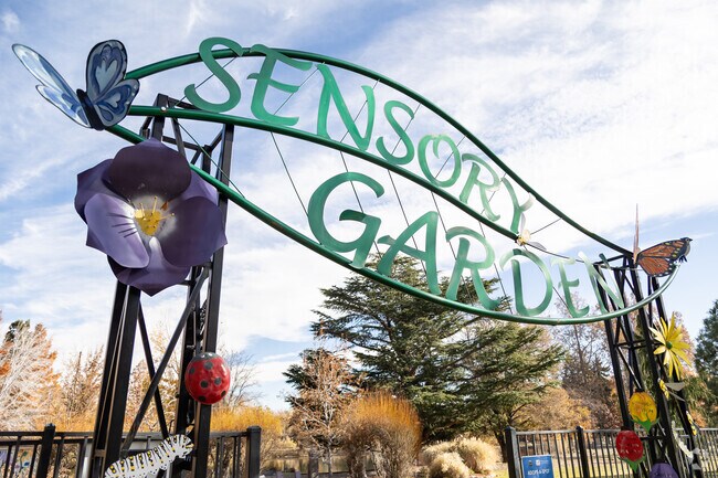 Take the kids out to explore the Sensory Garden in Idlewild Park.