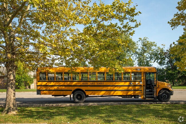 Young people living in Roosevelt attend class as part of the Toledo City Schools District.