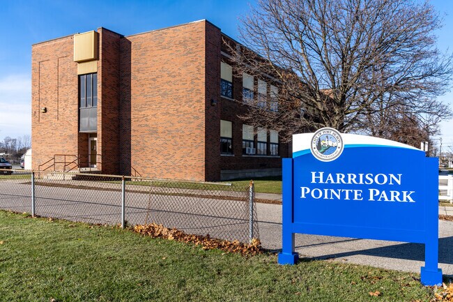 Bring your children to play outdoors at nearby Harrison Pointe Park.