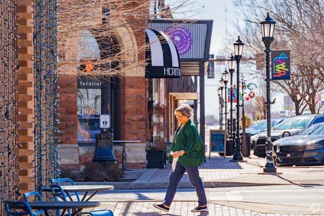 Downtown Edmond is a shopping mainstay and the site for local community events.