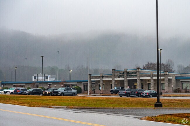 Students are taught a challenging curriculum at North Hamilton Elementary School.