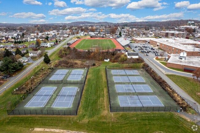 Let your children join the sports teams at Boyertown Area Senior High School.