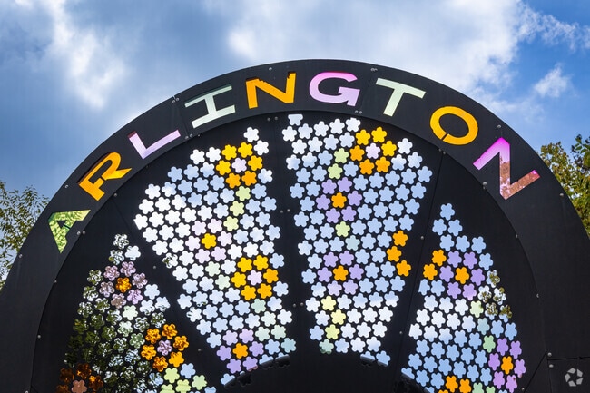 Arlington Inspire Garden, the gateway to Arlington.