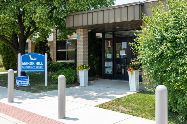 Manor Hill Elementary School serves the South Lombard neighborhood.