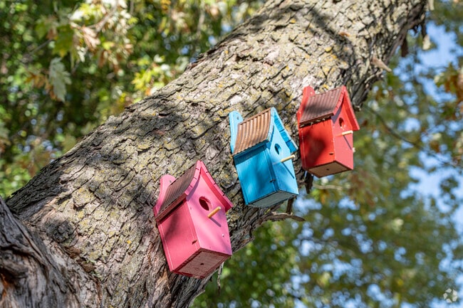 Charming details can be discovered in every front yard in Northeast Joliet.