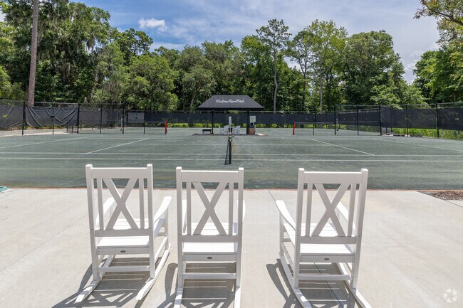 If tennis is your game, you can play at the Tennis Center.