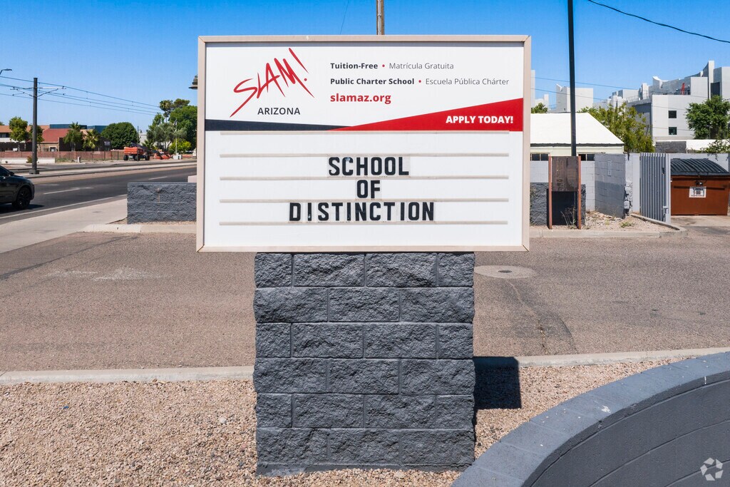 SLAM Elementary School in Tempe is known for being a school of distinction.