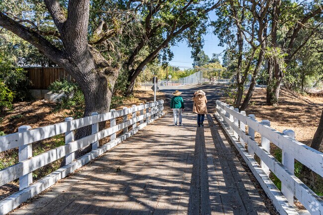 The Contra Costa Canal Trail cuts through the heart of the Cowell Terrace neighborhood.