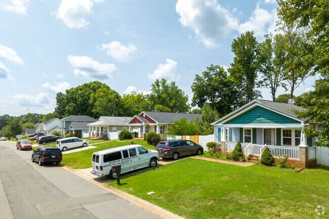 Updated, newer-built ranch-style homes are common in Arbor Glen.
