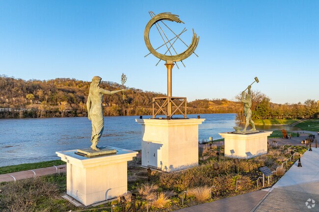 Ohio River Overlook near Sheridan is a beautiful park and a great place for fishing.
