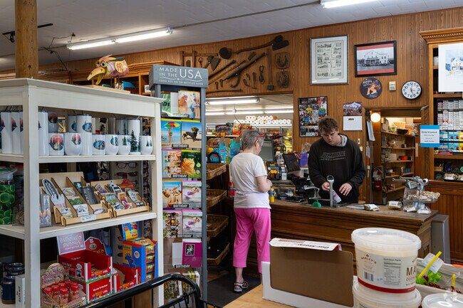 Marine General Store has served locals since 1870.