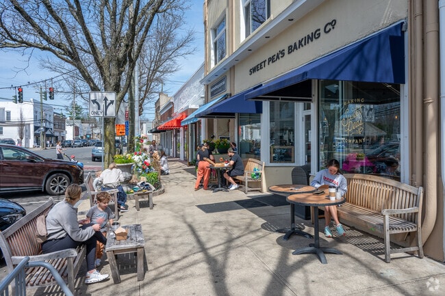 Sweet Pea's Baking Company in Old Greenwich is great for an afternoon coffee gathering.