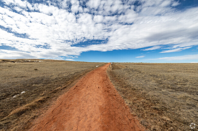There are several wide trails in and around Peyton.