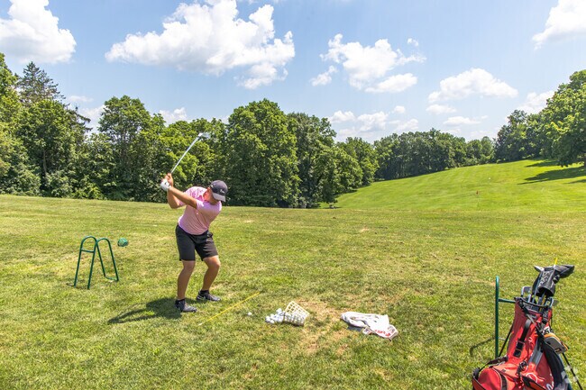 Hit the links at Belmont Hills Country Club in Saint Clairsville.