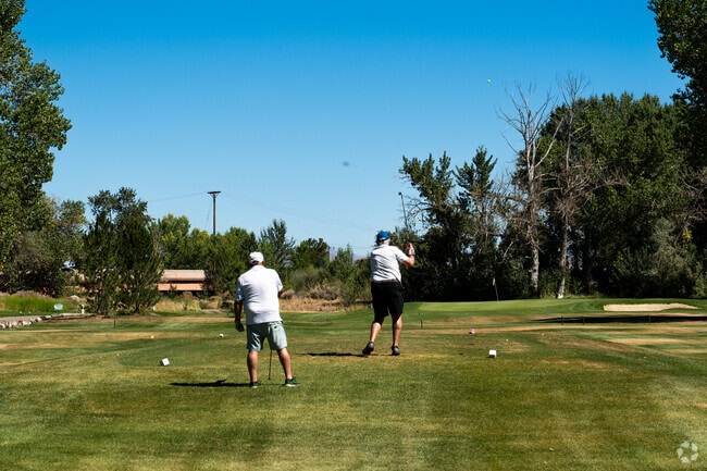 Residents can hit the links at the 18-hole Carson Valley Golf Course.