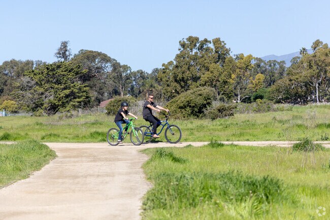 Ride your bike with friends in El Encanto Heights.
