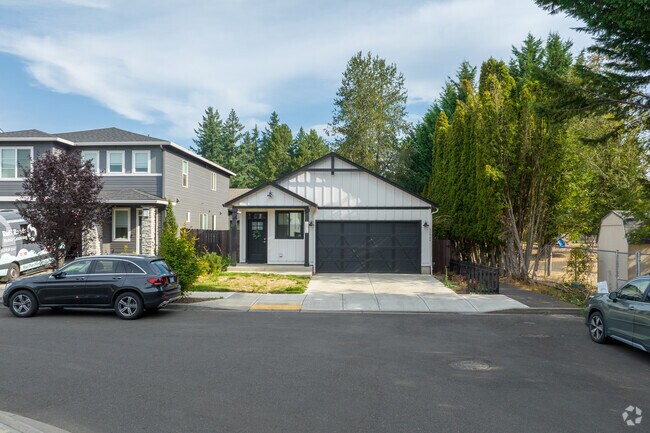 Wood accents add charm to a contemporary bungalow in Parkway East.