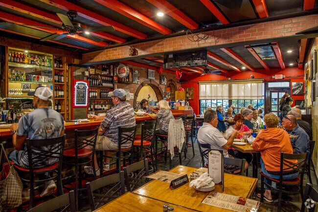 Tuttorosso Restaurant & Pizzeria serves up some of the best pizza around St Pete Beach.