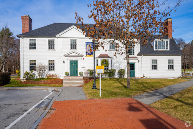 This building serves as the main office at The Fenn School in Concord.