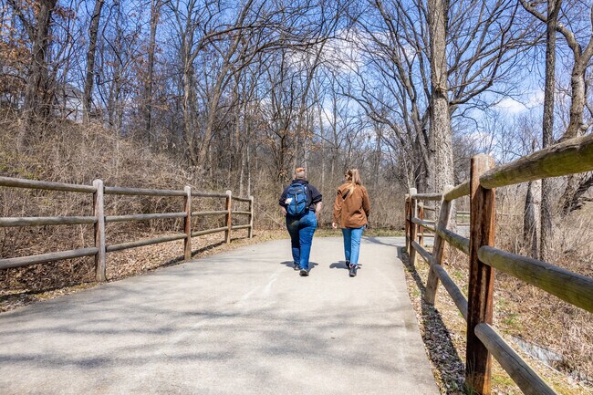 Take a walk along the Line Creek Trail.