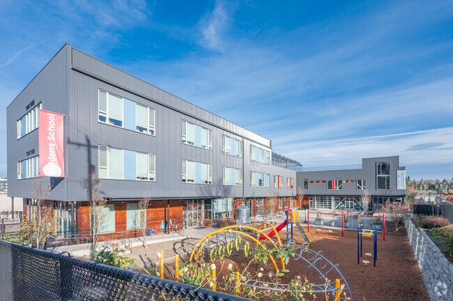 Lake Washington Girls Middle School serves the Pioneer Square community.