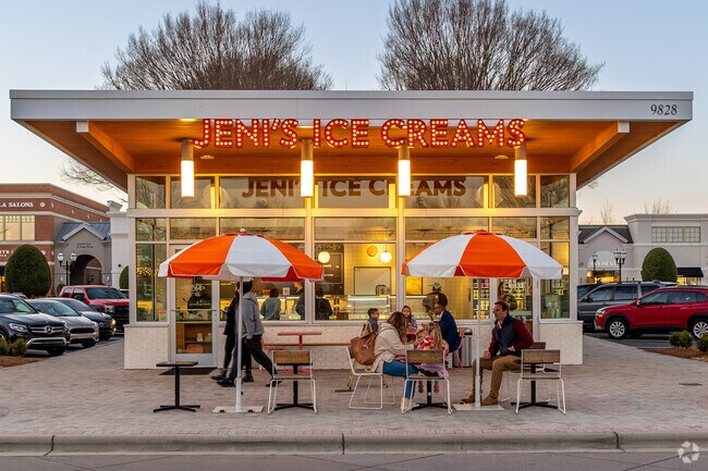 Enjoy an ice cream made from scratch at Jeni's Ice Cream in Provincetowne.