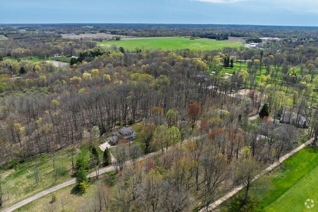 Millburg is a small, rural community surrounded by vineyards, orchards, and blueberry farms.