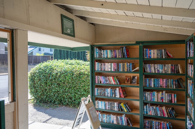 Little bookstore located in the Clyde community.
