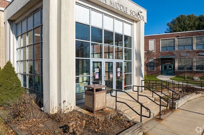 Through the doors of Rising Sun Middle School, students receive an excellent education.