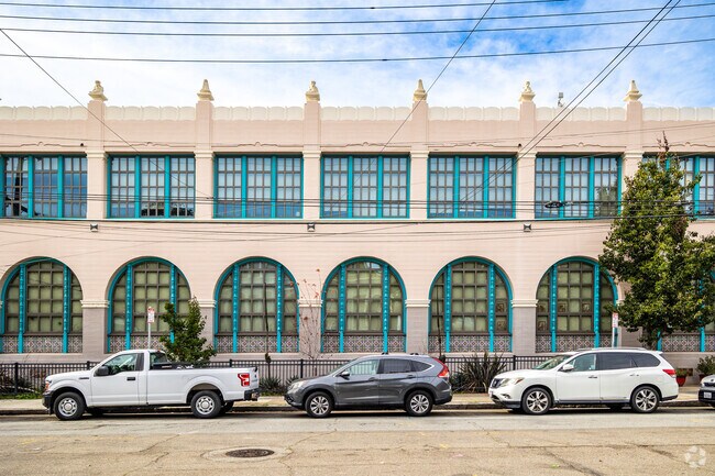 Hilltop High School has Spanish influenced styling.