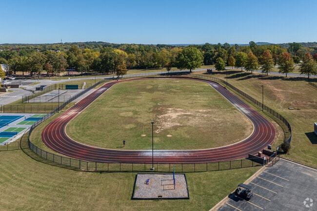 McNair Middle School shares a track and field with Vandergriff Elementary School.