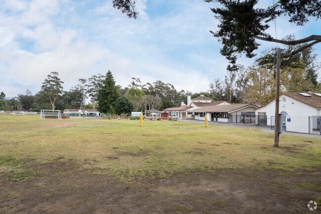 Cold Spring Elementary School has a large sports field.