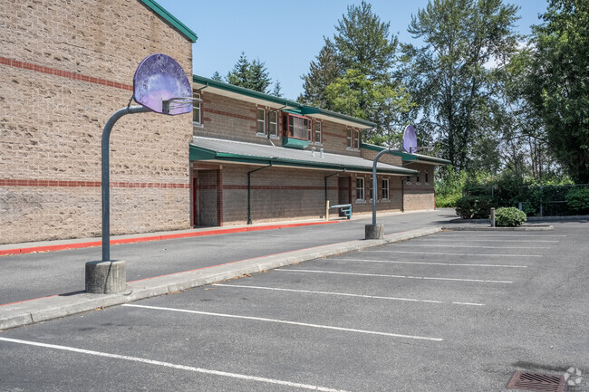 Shoot some hoops at Voyager Middle School.