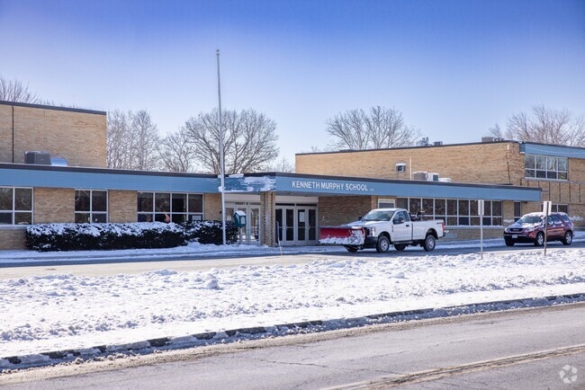 Kenneth Murphy School serves approximately 350 students.